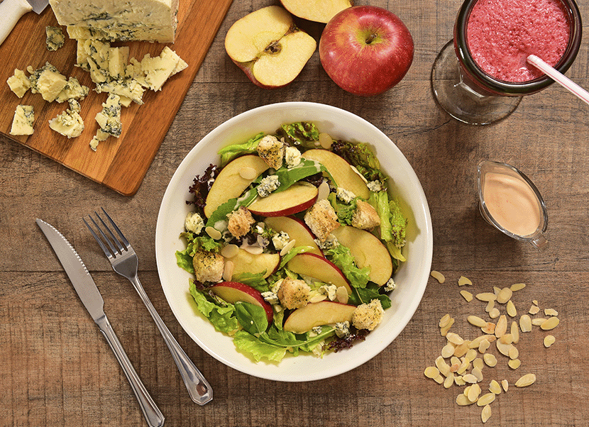 Temporada de saladas com muito sabor no Au-Au